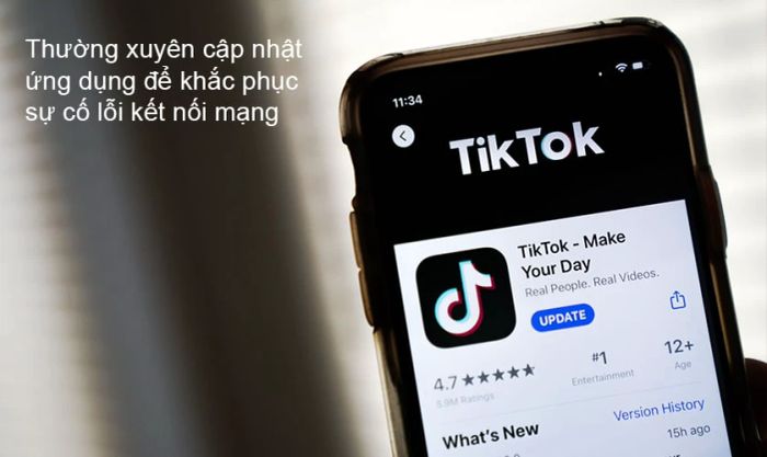 Nguyên nhân gây ra lỗi TikTok không kết nối mạng, mạng chậm hoặc tải video lâu