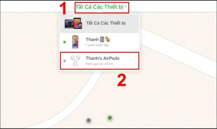 Tìm kiếm tai nghe bị thất lạc trên máy tính