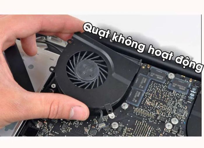 Nhận diện dấu hiệu lỗi tản nhiệt Macbook