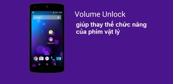 Volume Unlock: Ứng dụng giúp mở điện thoại khi nút nguồn bị hư