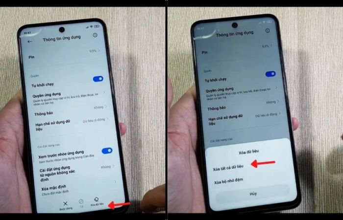 Khắc phục lỗi đèn vàng trên máy ảnh Xiaomi