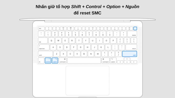Reset SMC và PRAM, NVRAM trên MacBook