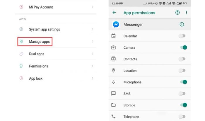 Kiểm tra và cấp quyền truy cập ảnh