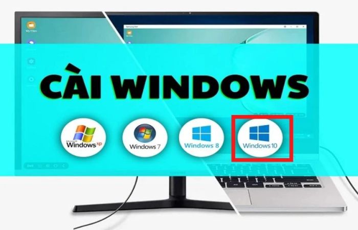 Cài lại Windows 10 khi laptop không hiển thị ô nhập mật khẩu