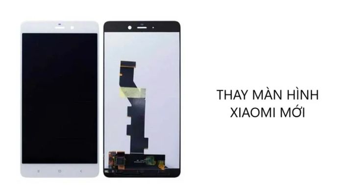 Thay màn hình mới khi điện thoại Xiaomi không lên màn hình