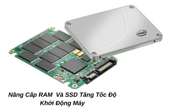 Nâng cấp RAM và SSD