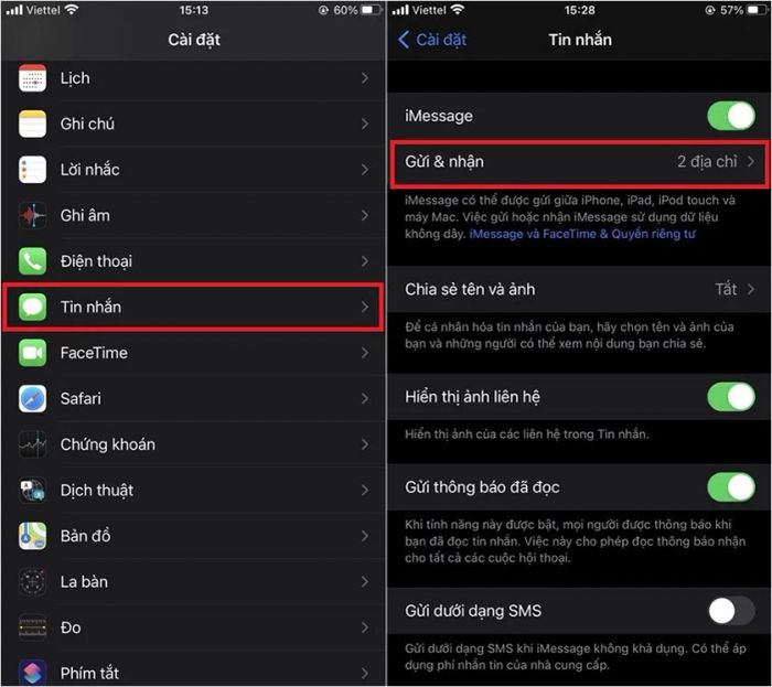 khắc phục lỗi không thể kích hoạt iMessage hiệu quả