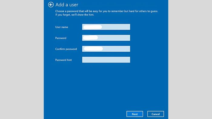 Tạo và chuyển đổi tài khoản Microsoft mới