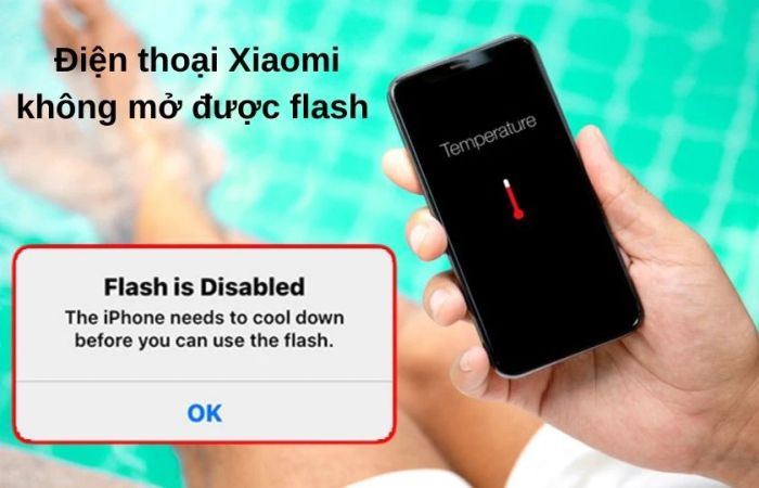 Đèn Flash bị hỏng