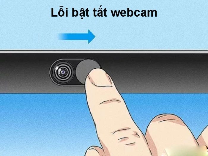 Tắt/bật lại camera khi gặp lỗi