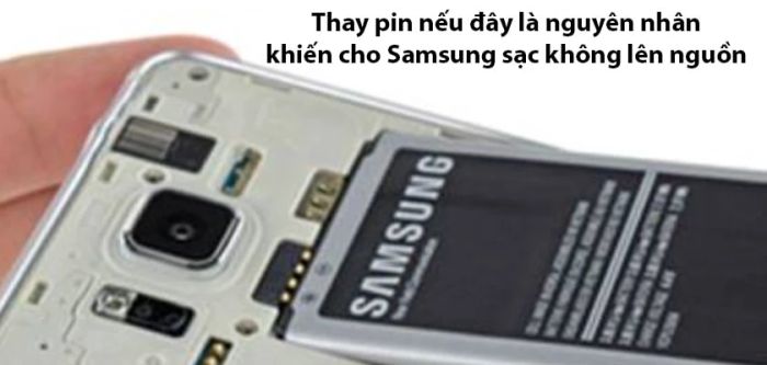 Pin là nguyên nhân chính dẫn đến tình trạng Samsung không lên pin khi sạc