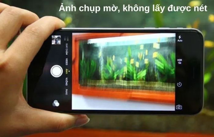 Camera OPPO mờ, không thể lấy nét được khi chụp ảnh