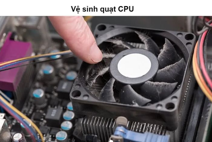 Vệ sinh quạt tản nhiệt