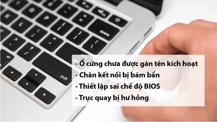 Máy tính không nhận ổ cứng ngoài và các dấu hiệu nhận diện dễ dàng