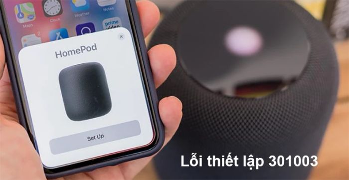 Lỗi không kết nối được HomePod