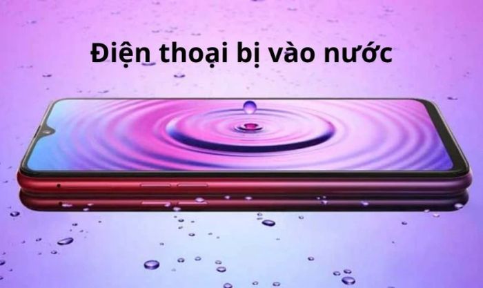 Điện thoại Oppo bị tắt nguồn liên tục do bị dính nước