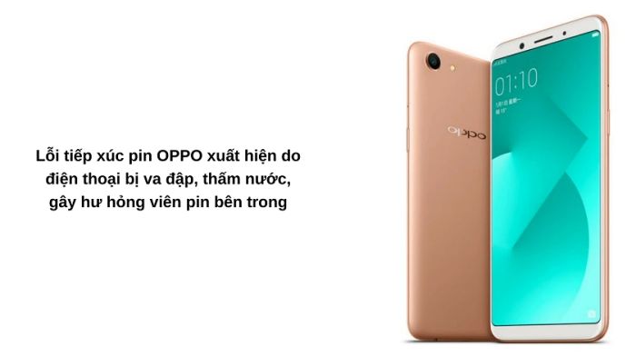 Tại sao lại xảy ra lỗi tiếp xúc pin OPPO?