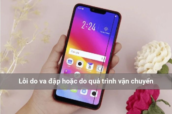 Các nguyên nhân khiến màn hình Oppo bị sọc ngang, dọc và sọc đen
