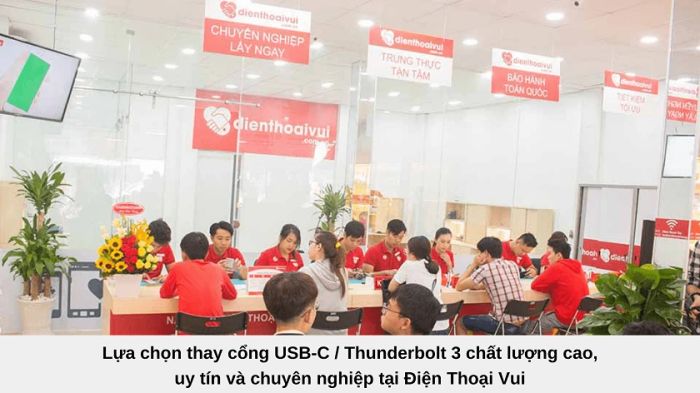 Thay thế và sửa chữa cổng USB MacBook tại các trung tâm sửa chữa uy tín