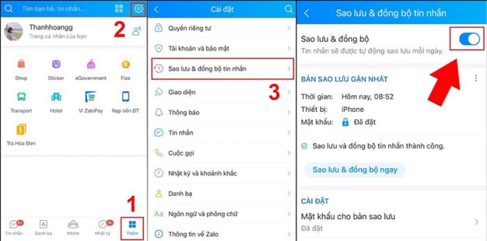 Cách khắc phục lỗi không đồng bộ tin nhắn Zalo giữa máy tính và điện thoại