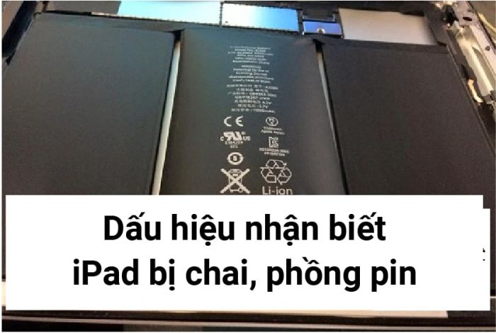 iPad có bị chai pin không, nguyên nhân và dấu hiệu nhận diện