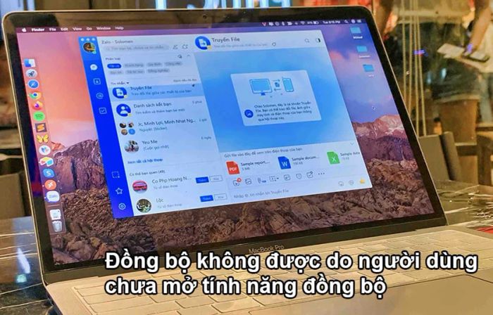 Vì sao tin nhắn Zalo không đồng bộ được?