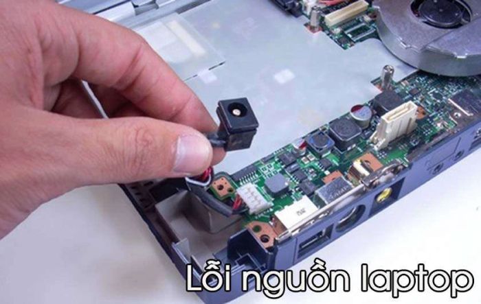 Lỗi nguồn laptop