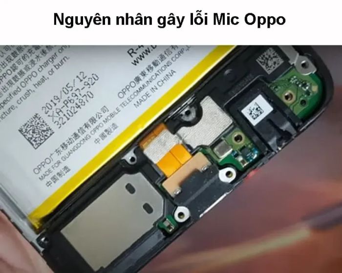 Làm thế nào để nhận biết mic trên OPPO bị hỏng?