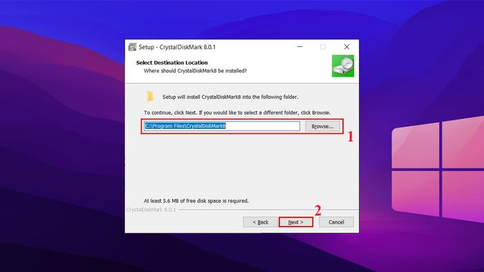 Hướng dẫn tải và cài đặt CrystalDiskMark - Bước 4