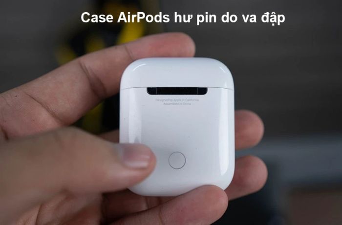 Lỗi pin trong case khiến AirPods không nhận sạc
