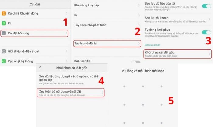 Các cách khắc phục tình trạng điện thoại Oppo bị tắt nguồn liên tục