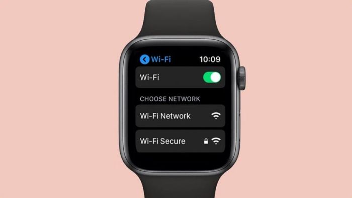 Lỗi kết nối Wifi trên Apple Watch
