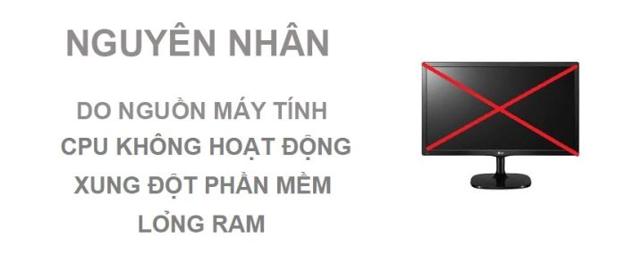 Lý do tại sao màn hình máy tính không hiển thị
