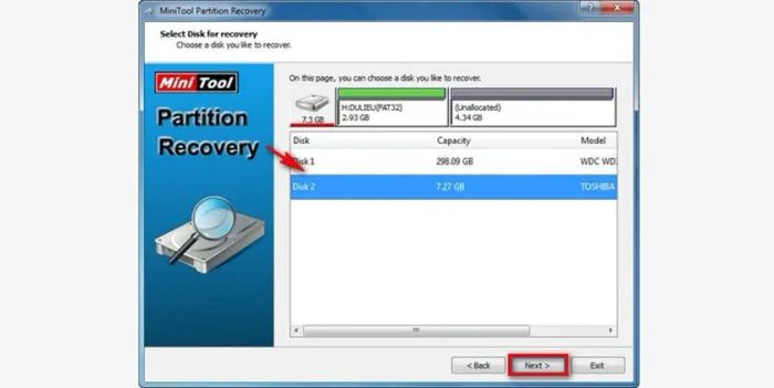 MiniTool Partition Recovery là phần mềm phục hồi dữ liệu ổ cứng đáng tin cậy.