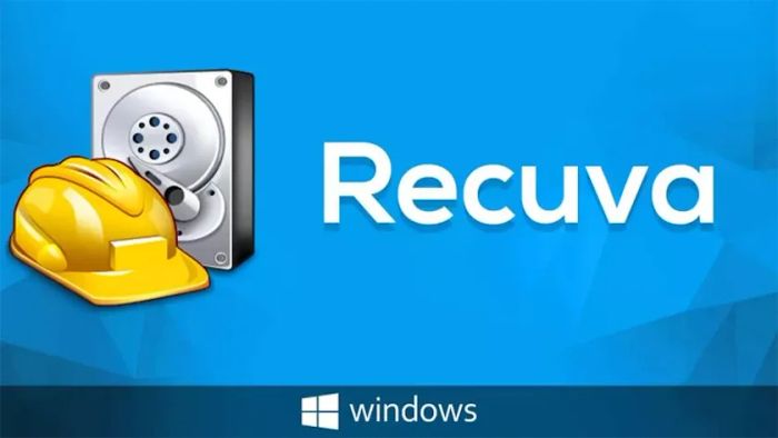 Phần mềm khôi phục dữ liệu ổ cứng bị format - Recuva