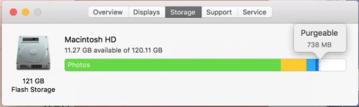 Nguyên nhân khiến ổ cứng Macbook bị đầy