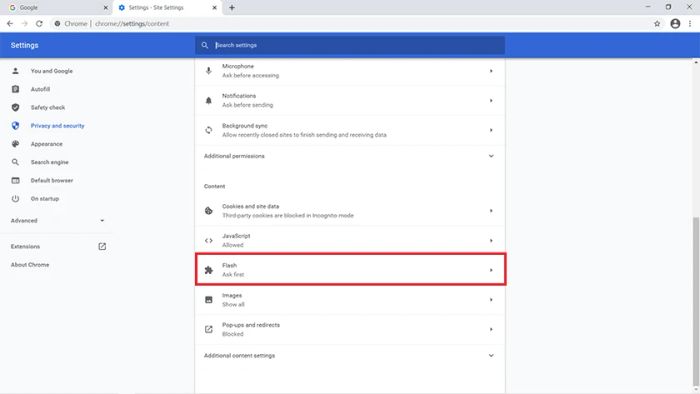 Cách khắc phục lỗi Adobe Flash Player bị chặn vì đã lỗi thời