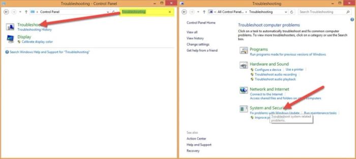 Sử dụng Troubleshooting để khắc phục lỗi full disk trên Windows 10