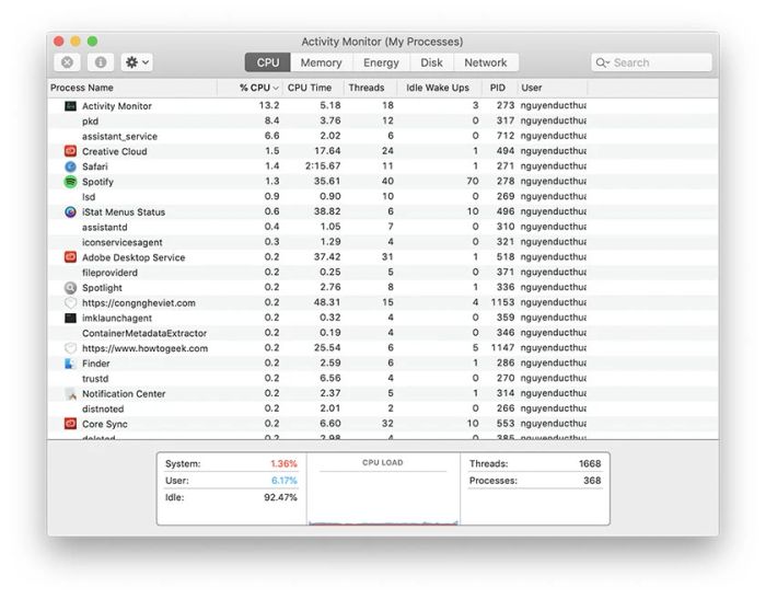 Khắc phục tình trạng MacBook bị nóng chi tiết