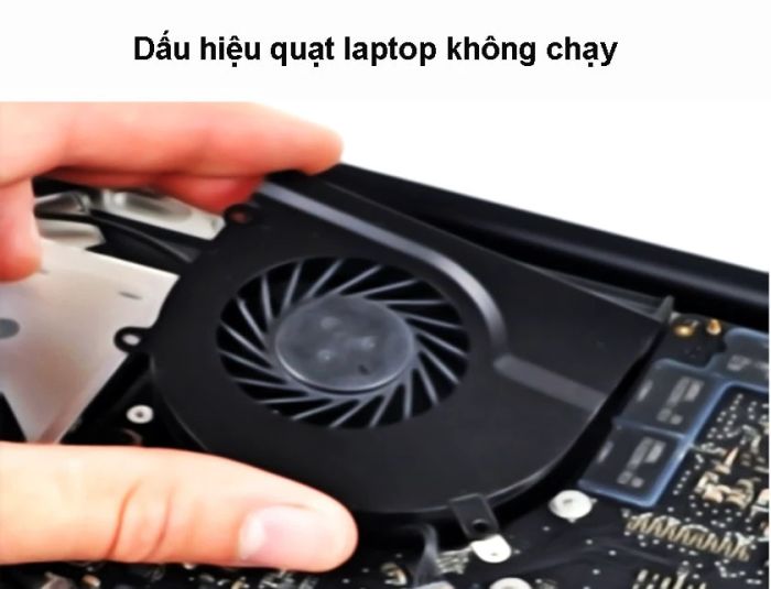 Dấu hiệu nhận biết quạt máy tính không hoạt động