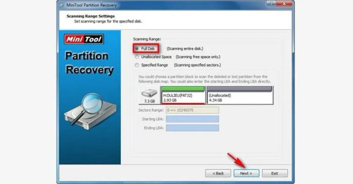 MiniTool Partition Recovery là công cụ phục hồi dữ liệu hiệu quả.