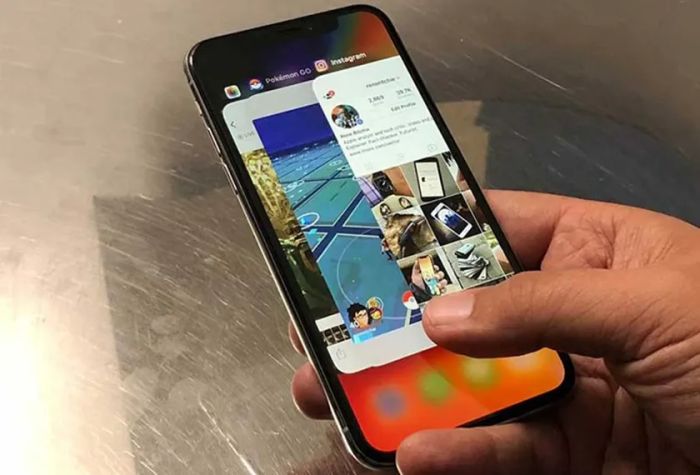 Giải pháp tắt ứng dụng chạy ngầm giúp sửa lỗi iPhone bị thoát ứng dụng đột ngột