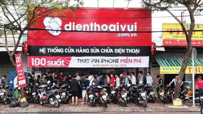 Thay đèn flash iPhone với chế độ bảo hành lâu dài tại Mytour.