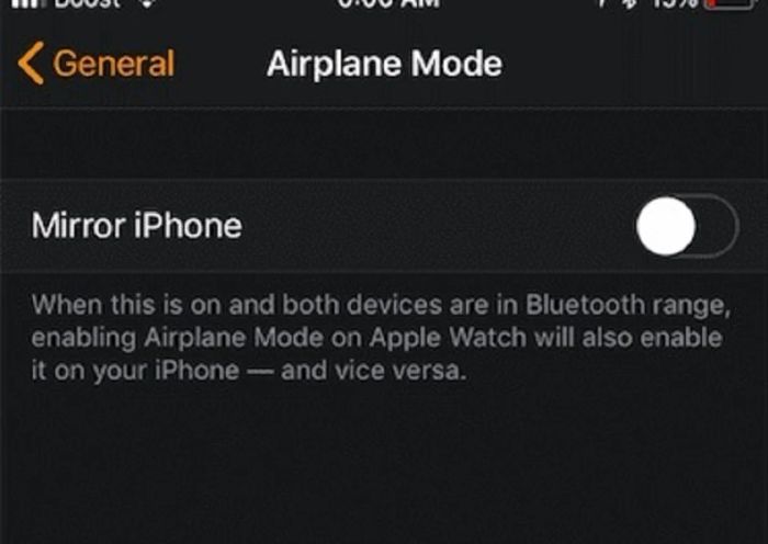 Lỗi Wifi trên Apple Watch