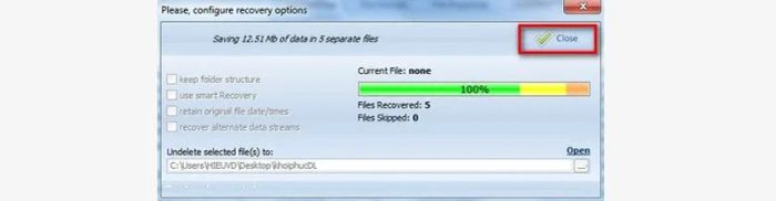 Undelete 360 là phần mềm phục hồi dữ liệu ổ cứng hiệu quả.