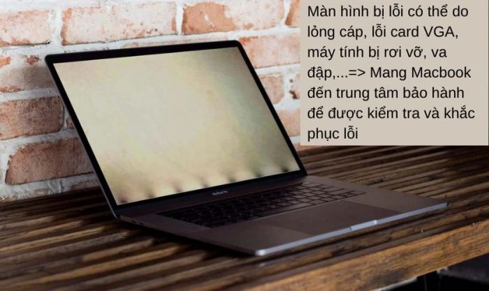 Nguyên nhân và cách xử lý lỗi màn hình Macbook