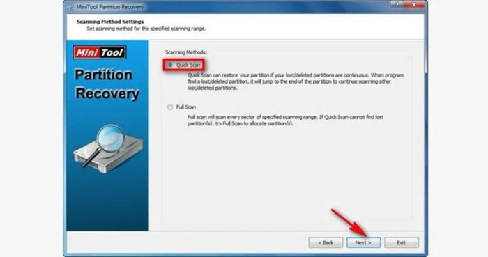 MiniTool Partition Recovery là phần mềm phục hồi dữ liệu hiệu quả.
