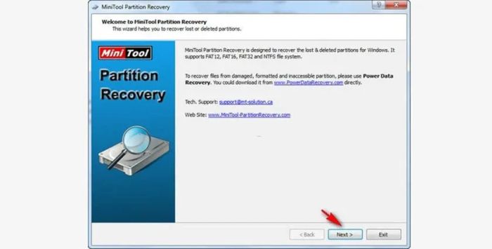 MiniTool Partition Recovery giúp phục hồi dữ liệu ổ cứng hiệu quả.
