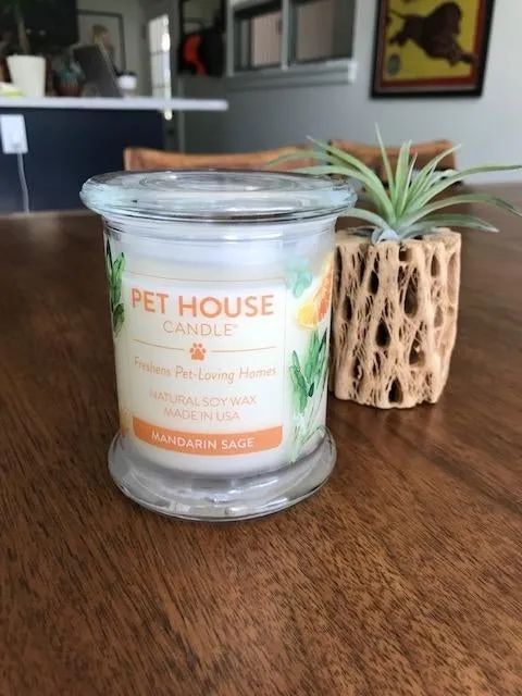 a reviewer's mandarin sage candle