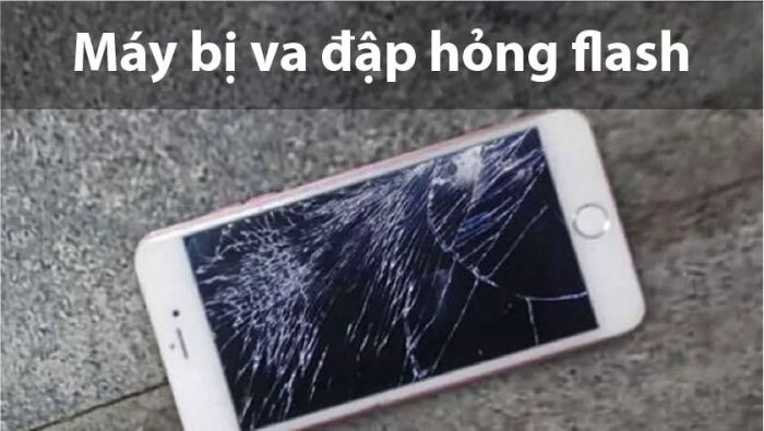 Cách nhận biết khi iPhone gặp phải lỗi đèn flash.